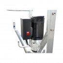 Masina electrica infiletat suruburi de fundatie elicoidale 220V, 2920W, cuplu 5300Nm pentru montaj la sol structuri panouri solare fotovoltaice Breckner Germany