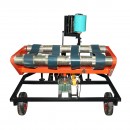 Masina infoliat baloti 500/610x700mm cu motor pe benzina HONDA GX160 4.8CP, pornire sfoara
