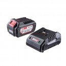 Masina insurubat cu impact motor fara perii 3/4 x 2300Nm, baterie  4Ah cu 3 tubulare