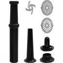 Masina tocat carne inox, 350W, 2 site, tulumba carnati, kebbe