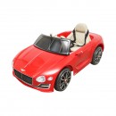 Masinuta electrica cu acumulator si telecomanda pentru copii Bentley rosie 6V/7Ah JE1166