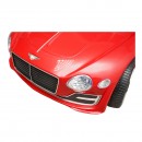 Masinuta electrica cu acumulator si telecomanda pentru copii Bentley rosie 6V/7Ah JE1166