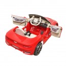 Masinuta electrica cu acumulator si telecomanda pentru copii Bentley rosie 6V/7Ah JE1166