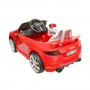 Masinuta electrica cu baterie 6V/4Ah si telecomanda pentru copii Audi TT JE1198 rosie
