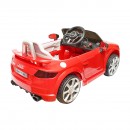 Masinuta electrica cu baterie 6V/4Ah si telecomanda pentru copii Audi TT JE1198 rosie