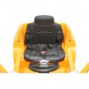 Masinuta electrica cu baterie 6V/7Ah si telecomanda pentru copii JJ2066 Audi Q8 galben cu scaun piele
