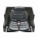 Masinuta electrica cu baterie 6V/7Ah si telecomanda pentru copii Mercedes G500 JJ2077 negru cu scaun piele