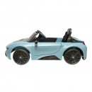 Masinuta electrica cu telecomanda pentru copii BMW i8 coupe 6V/7Ah JE1001 cu scaun piele