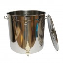 Maturator din inox cu capac pentru miere de albine 100Kg