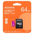 Micro sdxc clasa 10 64gb adata