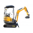 Mini excavator 1.8T pe senile cu semicabina, motor diesel Laidong 25CP, adancime sapare 2050mm, 3 cupe incluse 170/440/780mm THOR