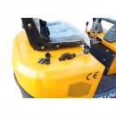 Mini excavator 1T pe senile cu semicabina, motor diesel 9.5CP, adancime sapare 1745mm, 3 cupe incluse 170/360/780mm THOR