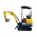 Mini excavator 2T pe senile cu semicabina, motor diesel Laidong 25CP, adancime sapare 2060mm, 3 cupe incluse 170/440/780mm THOR