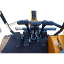 Mini excavator 2T pe senile cu semicabina, motor diesel Laidong 25CP, adancime sapare 2060mm, 3 cupe incluse 170/440/780mm THOR