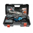 Mini fierastrau electric 700W cu 2 acumulatori Li-ion 21V/4Ah, lama 200mm (8 inch) Breckner Germany