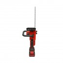 Mini fierastrau electric 800W cu 2 acumulatori 21V, 4Ah Li-ion, Brushless, lama 12 inch (300mm), capacitate taiere 260mm, display digital LED Breckner Germany