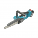 Mini fierastrau electric cu 2 acumulatori 21V, 3Ah Li-ion, lama 200mm (8 inch), turatie 4000rpm, incarcare rapida Breckner Germany