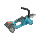 Mini fierastrau electric cu 2 acumulatori 21V, 3Ah Li-ion, lama 200mm (8 inch), turatie 4000rpm, incarcare rapida Breckner Germany