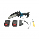 Mini fierastrau electric cu 2 acumulatori 24V, 2Ah Li-ion, lama 6 inch (150mm), turatie 4000rpm Breckner Germany