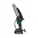 Mini fierastrau electric cu 2 acumulatori 24V, 2Ah Li-ion, lama 6 inch (150mm), turatie 4000rpm Breckner Germany
