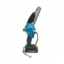 Mini fierastrau electric cu 2 acumulatori 24V, 2Ah Li-ion, lama 6 inch (150mm), turatie 4000rpm Breckner Germany