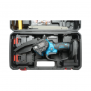 Mini fierastrau electric cu 2 acumulatori 24V, 4Ah Li-ion, lama 200mm (8 inch), viteza 7 m/s, turatie 4000rpm Breckner Germany
