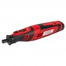 Mini polizor drept cu acumulator 8Vx2Ah, in cutie cu 127 accesorii