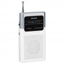 Mini radio portabil alb sencor