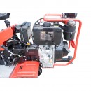 Mini tractor 4x4 diesel 17CP, 531cc, 3+1 viteze, 2 cutii de viteze, pornire electrica/manuala, latime lucru 1050mm cu freza, rarita, roti metalice, picior sprijin THOR
