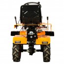 Motocultivator Ride-On Detoolz, 17CP, capacitate cilindrica 530 CC, motor 4 timpi, 4X4, 4 viteze, 2 cutii de viteze, pornire electrica