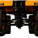 Motocultivator Ride-On Detoolz, 17CP, capacitate cilindrica 530 CC, motor 4 timpi, 4X4, 4 viteze, 2 cutii de viteze, pornire electrica