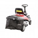 Mini tractoras pentru gazon GeoTech, 6.7 CP 3000 rpm, Inaltime taiere 35-75 mm, Pornire electrica, 5 viteze, Diametru 61 cm