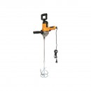 Mixer, malaxor electric cu amestecator 1050W pentru vopsea, mortar, adeziv Hoteche