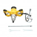 Mixer, malaxor electric cu amestecator 1600W, 220V, 2 trepte viteza pentru vopsea, mortar, adeziv THOR