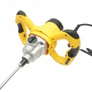 Mixer, malaxor electric cu amestecator 1600W, 220V, 2 trepte viteza pentru vopsea, mortar, adeziv THOR