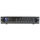 MIXER PA AMPLIFICAT 100V 350W 5 ZONE  CU USB/BLUETOOTH/SD/FM