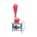 Moara cereale electrica cu aspiratie si ciclon 3kW, 220V, capacitate 400 kg/h, 3 site incluse THOR