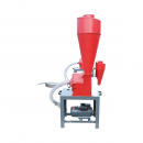 Moara cereale electrica cu aspiratie si ciclon 3kW, 220V, capacitate 400 kg/h, 3 site incluse THOR