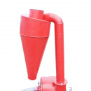 Moara cereale electrica cu aspiratie si ciclon 4.5kW, 380V, capacitate 600 kg/h, 3 site incluse THOR