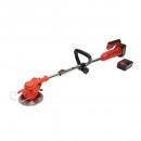 Motocoasa electrica extensibila 850W, 2 baterii litiu 21V/3000 mAh, viteza 18000 r/min accesorii incluse