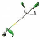 Motocoasa electrica Micul Fermier, 20V, 2 acumulatori 4Ah, 3 viteze, maner dublu, Brushless