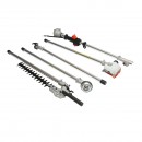 Motocoasa pe benzina multifunctionala 4 in 1, motor 2T 52cc, putere 2.5CP, turatie 8000rpm, accesorii incluse