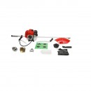 Motocoasa pe benzina profesionala Economic 3CP, 2T 52cc, turatie 7500rpm, disc 3T, tambur fir, kit accesorii incluse THOR