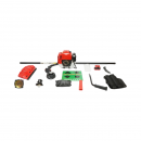 Motocoasa pe benzina profesionala Premium 3CP, 2T 52cc, turatie 7500rpm, disc 3T/40T, tambur fir, kit accesorii incluse THOR
