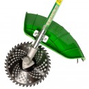Motocoasa (Trimmer) electrica Micul Fermier 2x20V, 2 acumulatori 4Ah, maner dublu, motor fara perii