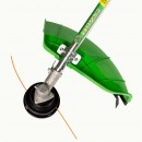 Motocoasa (Trimmer) electrica Micul Fermier 2x20V, 2 acumulatori 4Ah, maner simplu, motor fara perii