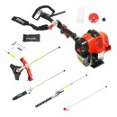 Motocositoare pe benzina 4 in 1 multifunctionala 1 cilindru 0,9kW/9000rpm. 25cc Breckner Germany