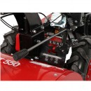 Motocultor GeoTech MCT 550, putere 7 CP, latime de lucru 60 cm, 3 trepte de viteza, freze cu rotatie inversa