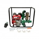 Motopompa apa pe benzina 7.5CP, 4T 212cc, 3 toli, debit 60m3/h, amorsare manuala, adancime aspiratie 8m, inaltime pompare 30m Breckner Germany