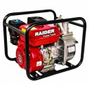 Motopompa de apa pe benzina, Raider 3”, 4 timpi, 4.9 kW, debit 933 l/min, pornire manuala